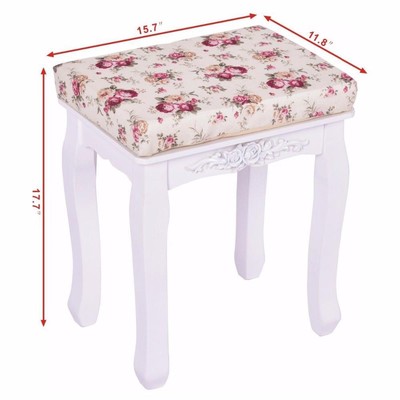 Dressing Stool Padded Chair Makeup