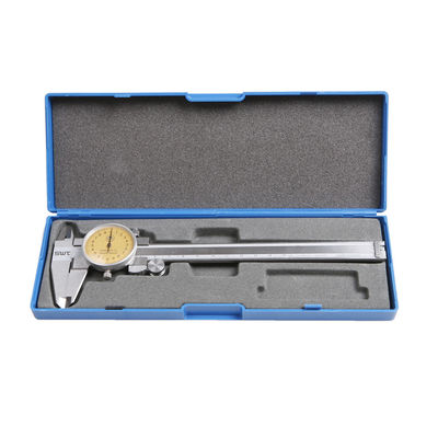 Dial Vernier Caliper Gauge Micrometer Tool Stainless Steel 0-150mm 0-6'' & case