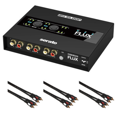 Reloop Flux 6x6 USB-C DVS Interface for Serato DJ Pro Kit