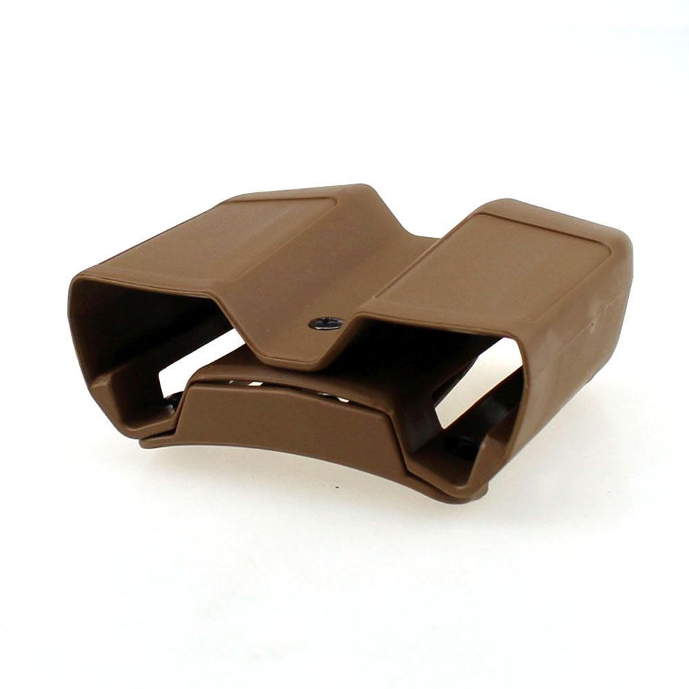 Universal Clip Holder Double Pistol Magazine Duty Belt Pouch Mag Case