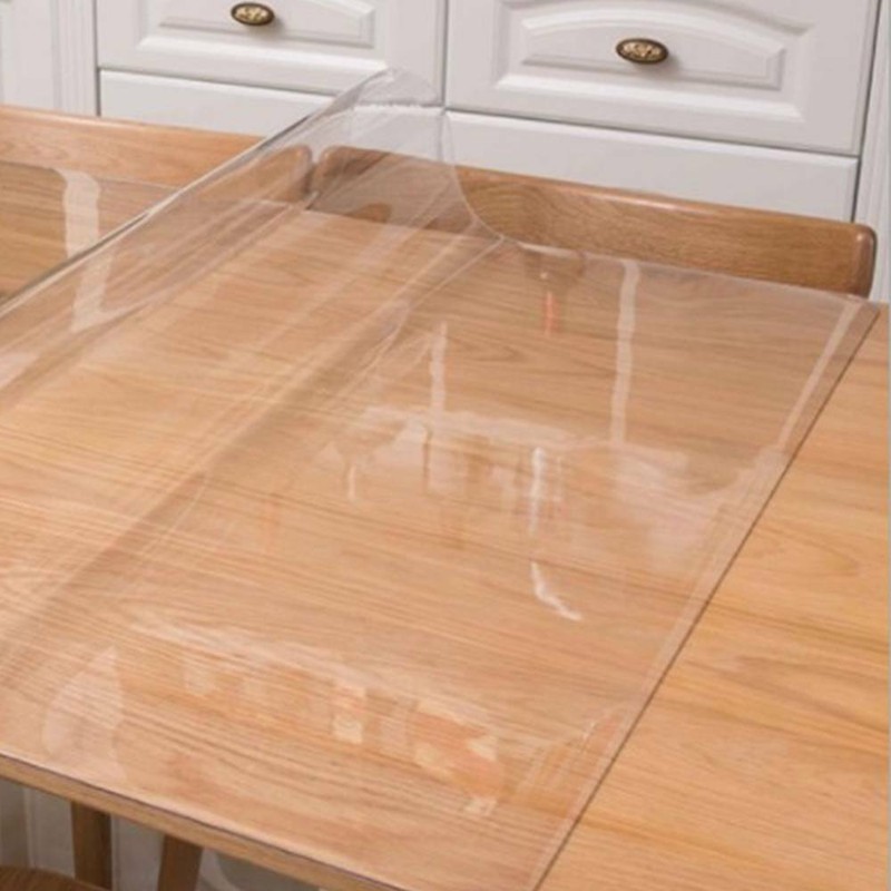 2mm Thick Plastic Tablecloth Table Protector CLEAR PVC Table Cover 100