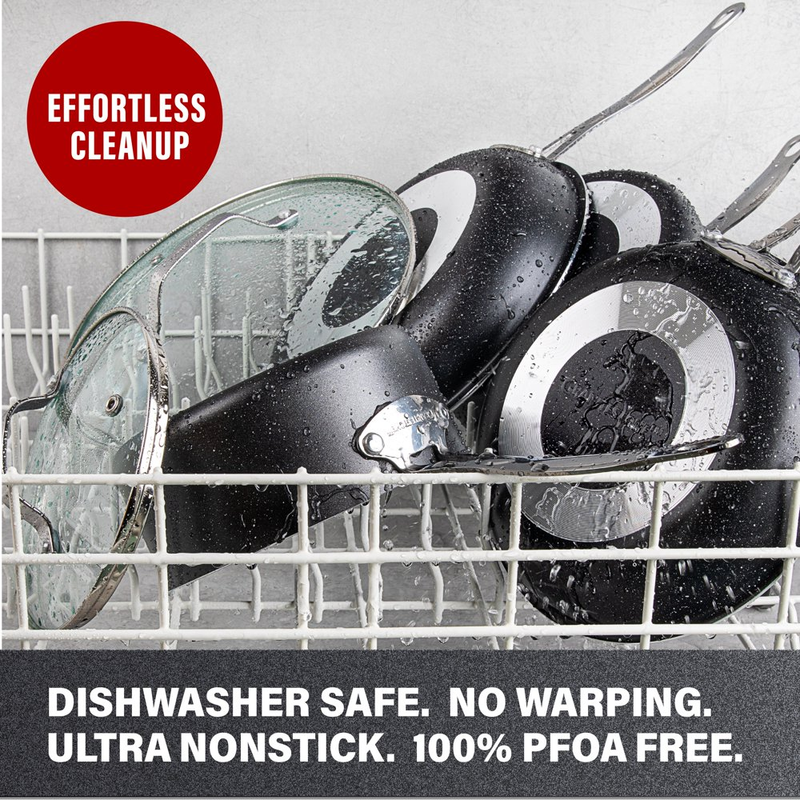 Heavy Duty Ultimate Nonstick Square Frying Pan Cookware Scratch Resistant Grill