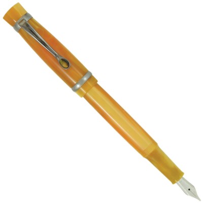 Stipula Castoni Chic Tiger Eye Fountain Pen - Iridium Medium Nib - ST82711
