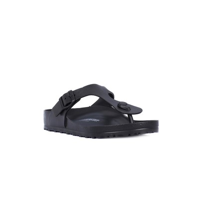 Pre-owned Birkenstock Shoes Universal Unisex  Gizeh Eva 128201 Black