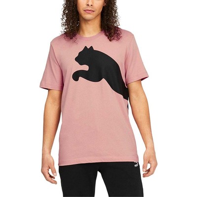 

Puma Oversized Logo Футболка с круглым вырезом и коротким рукавом Мужские повседневные топы размера  58, Розовый, Puma Oversized Logo Crew Neck Short Sleeve T-Shirt