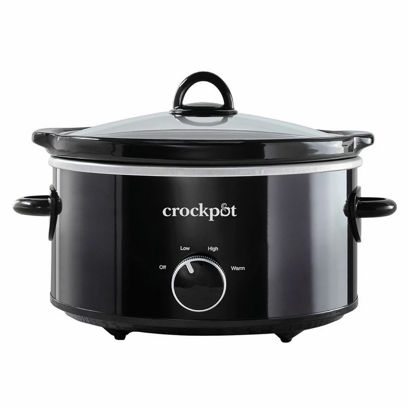 Crock-Pot 4 Quart Manual Slow Cooker, Black