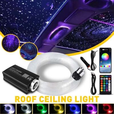 1000pc Car Home Headliner Star Light kit Roof Twinkle Ceiling Lights Fiber Optic
