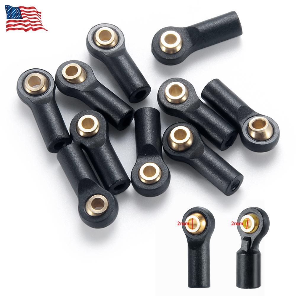 M2 Plastic Link Tie Rod End Ball Joint Linkage Balls Head Holder for RC Boat Car