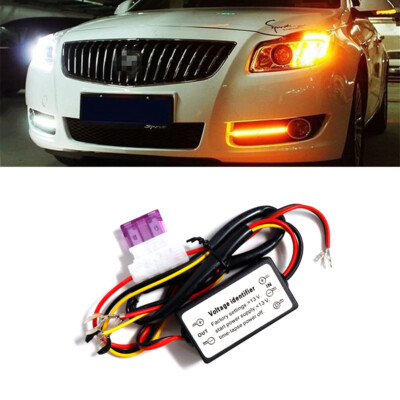 Universal Car Automatic Dimmer LED Daytime Running Light ON/OFF Controller Box 