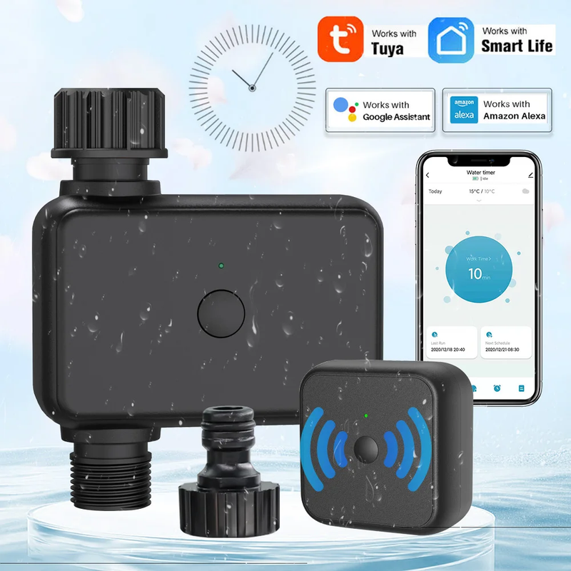 1-way WIFI/Bluetooth Compatible Timer Automatic Programming Garden Watering Cont