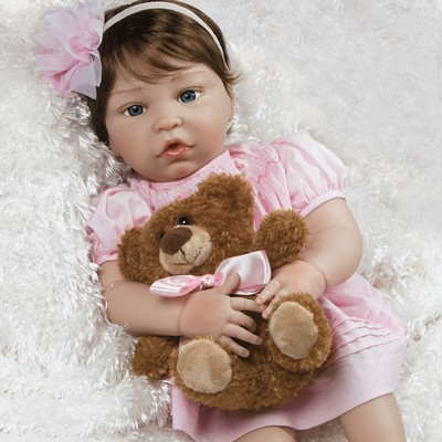 Realistic Handmade Baby Doll Girl Toddler Lifelike Vinyl Weighted Alive Reborn