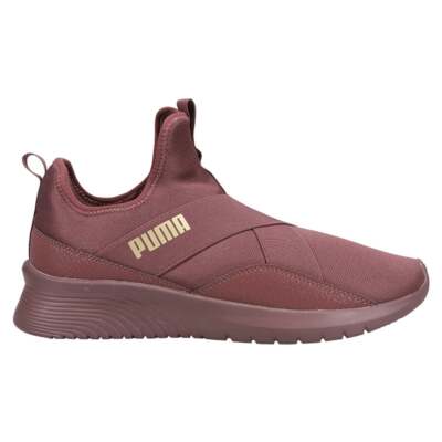 

Женские бордовые кроссовки Puma Radiate Mid Refresh Slip On Повседневная обувь 37771402, Burgundy, Puma Radiate Mid Refresh Slip On
