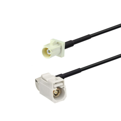 Fakra SMB B 9001 Male Plug to Jack RA pigtail cable RG174 1.2m for Phantom radio