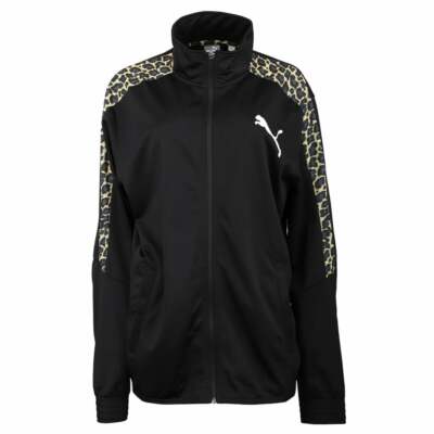 

Puma Contrast Full Zip Track Jacket Мужские черные пальто Куртки Верхняя одежда 838605-97, Черный, Puma Contrast Full Zip Track Jacket