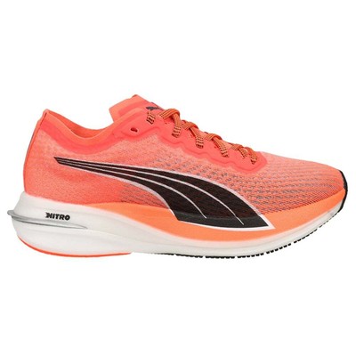 

Женские оранжевые кроссовки Puma Deviate Nitro Running Athletic Shoes 194453-01, Оранжевый, Puma Deviate Nitro Running