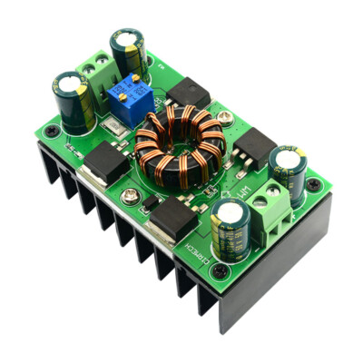 DC 5-30V 300W 10A CC CV Auto Step-Up Step-Down Buck-Boost Power Supply Module DC