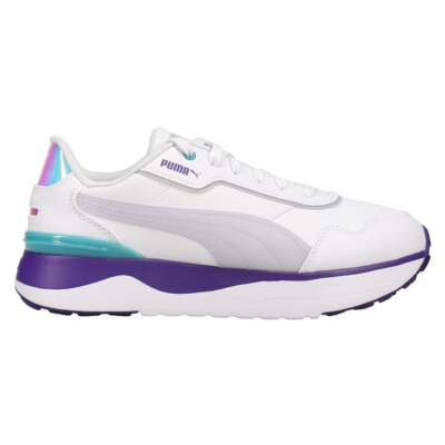 

Puma R78 Voyage Candy Lace Up Женские белые кроссовки Повседневная обувь 383837-02, Белый, Puma R78 Voyage Candy Lace Up