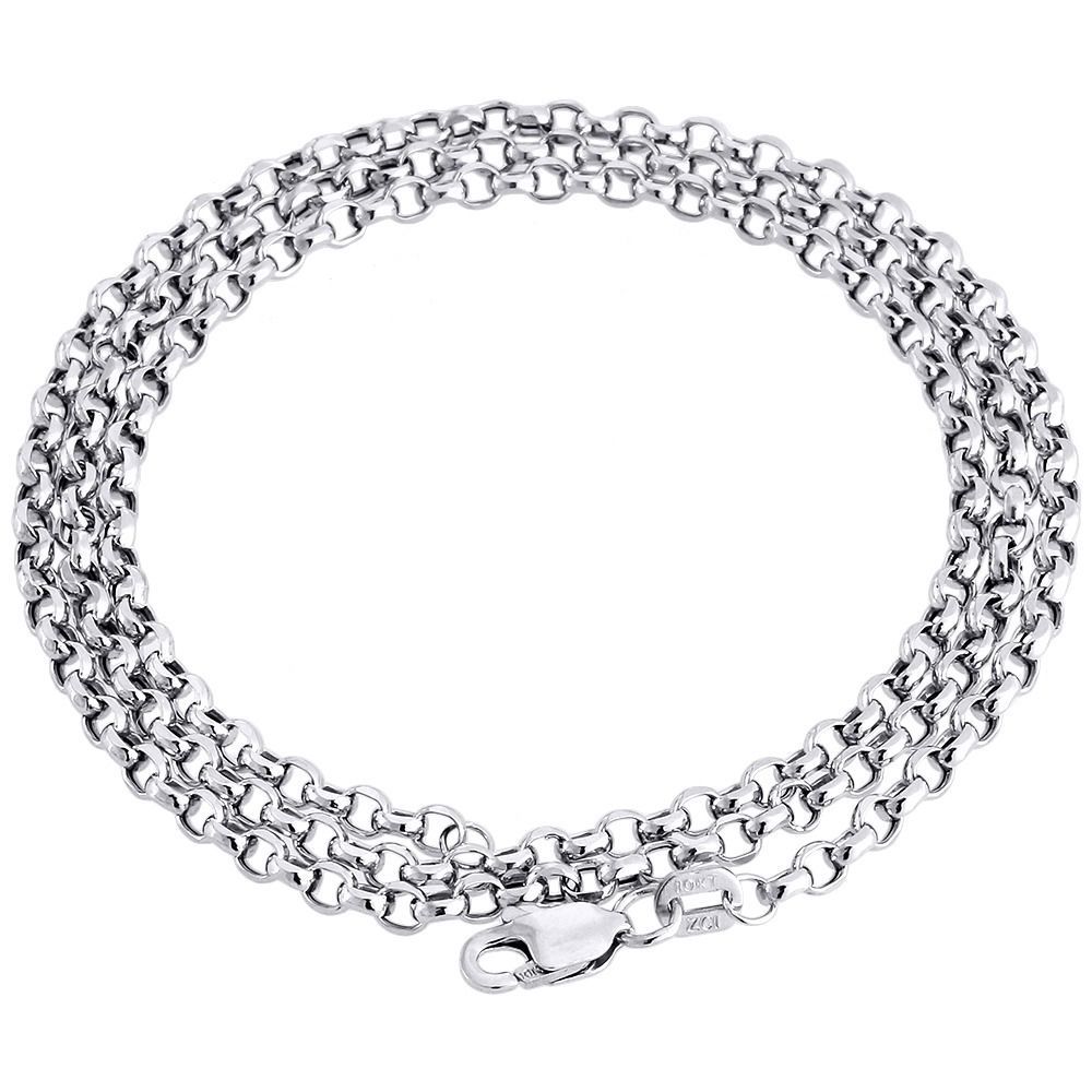 Men's Sterling Silver Chains and Necklaces