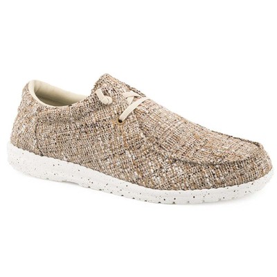 

Мужские бежевые повседневные туфли Roper Hang Loose Loafers 09-020-1793-3004, Бежевый, Roper Hang Loose Loafers