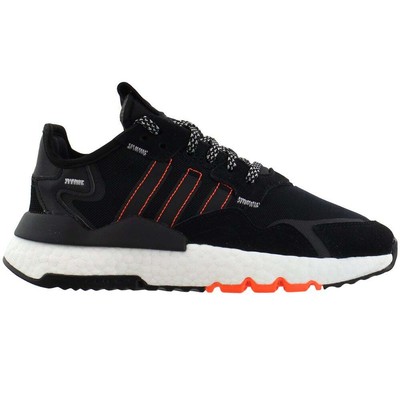 

Adidas Nite Jogger молодежные кроссовки для девочек размер 4 M повседневная обувь FW0188, Черный, adidas Nite Jogger Youth