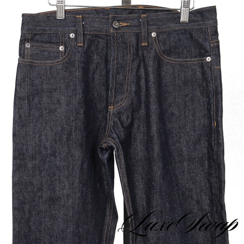 SL100X Dark Indigo Raw Denim 14.5 