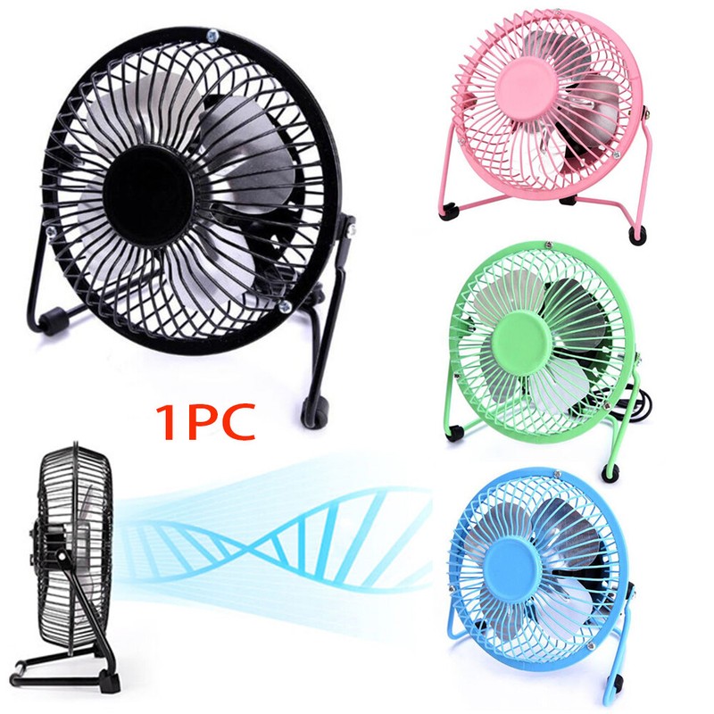 Personal Radiator Desk Portable Silent Usb Fan For Pc Mini Ebay