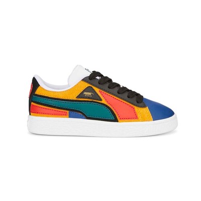

Повседневная обувь Puma Suede Layers Lace Up Youth Boys Blue Sneakers 38780501, Синий, Puma Suede Layers Lace Up Youth