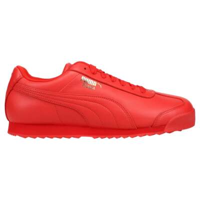 

Puma Roma Basic Wrap Мужские красные кроссовки на шнуровке Повседневная обувь 37186401, Красный, Puma Roma Basic Wrap Lace Up