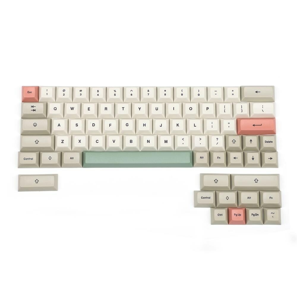 DSA Profile Keycap Set 9009 Dye Sub ANSI Keyset PBT Blank or Printed Legends