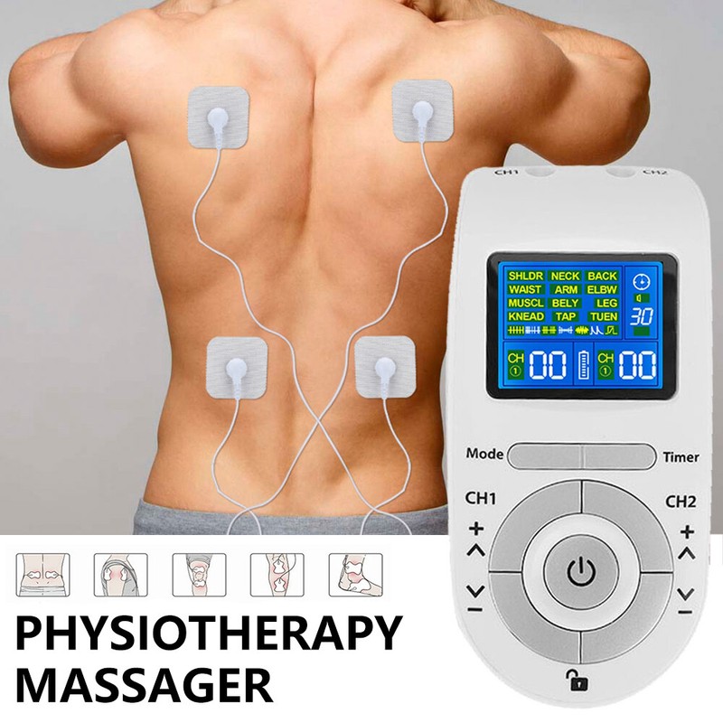 12in 1 Reizstromgerät Elektrostimulationsgerät Muskelstimulator Massagegerät DE