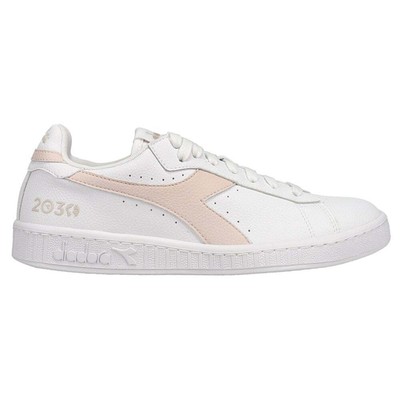 

Diadora Game L Low 2030 Lace Up Sneaker Мужские белые кроссовки Повседневная обувь 178745-, Белый, Diadora Game L Low 2030 Lace Up Sneaker