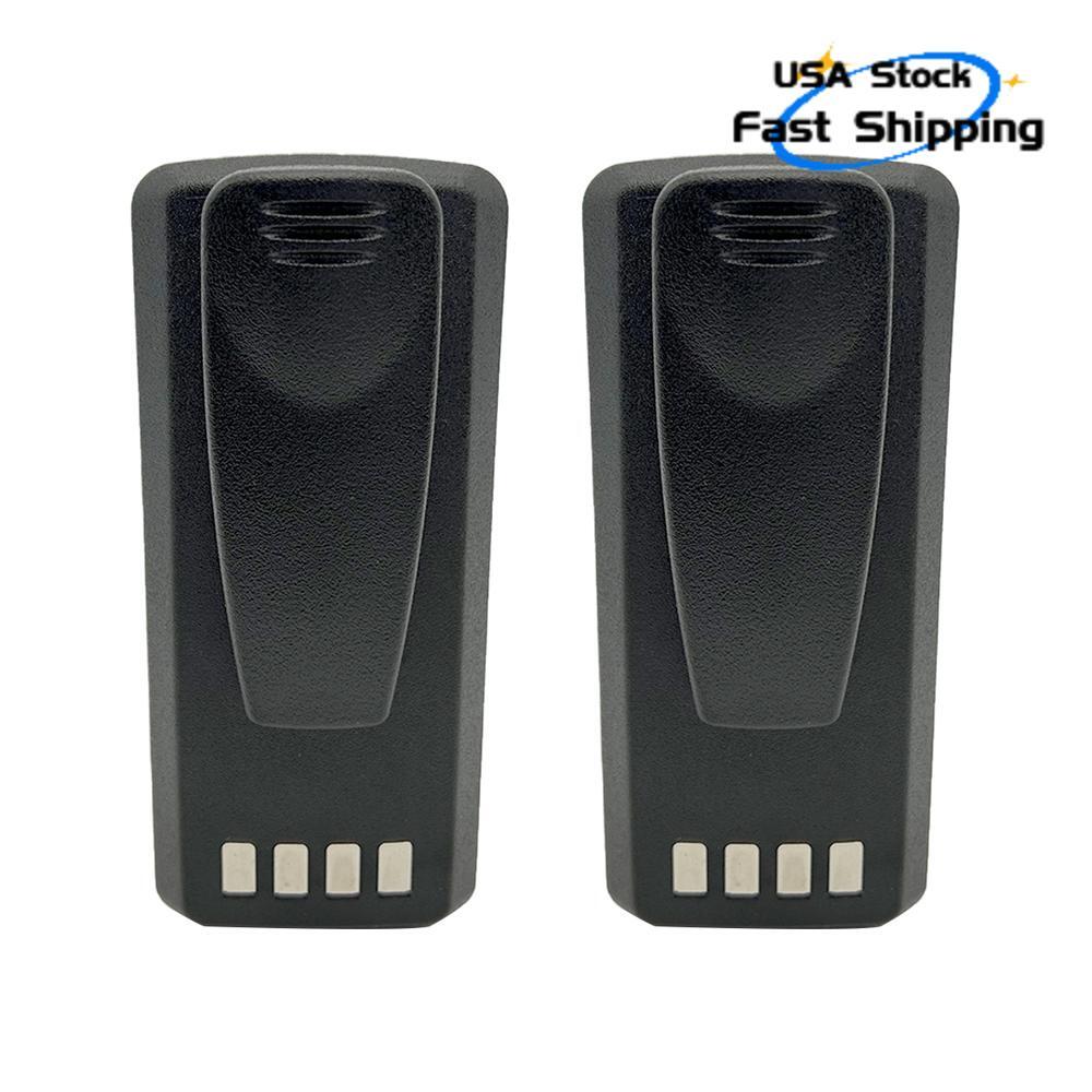 2PC Li-ion Battery Compatible with PMNN4080 CP185 CP100D CP476 CP1660 Radio