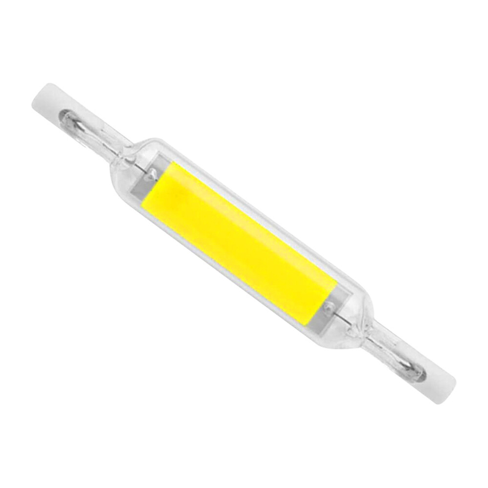 R7S LED Glass Tube Light Bulb Dimmable COB Bulb 78mm 118mm Replace Halogen Lamp
