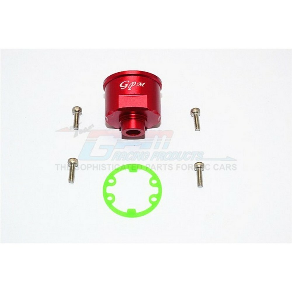For Traxxas E-Revo (NOT for 2.0)-ALUMINIUM F/R DIFFERENTIAL CARRIER - RED