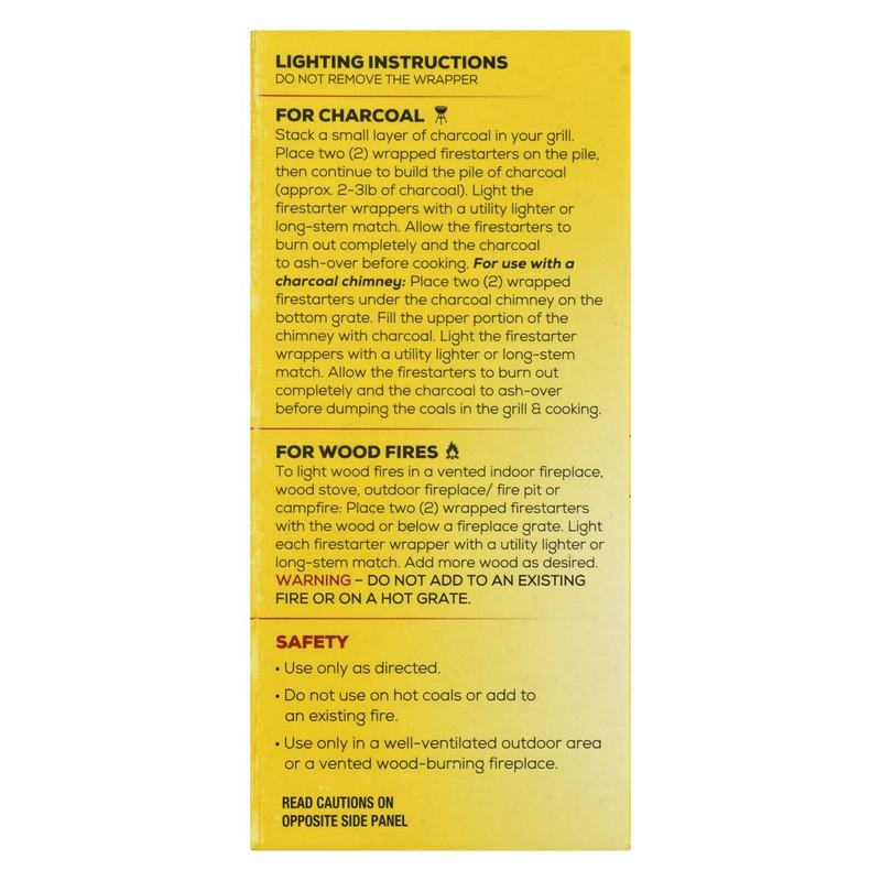 Duraflame Firestart Cubes 18-Pack, Fire Starters For Wood Or Charcoal NEW