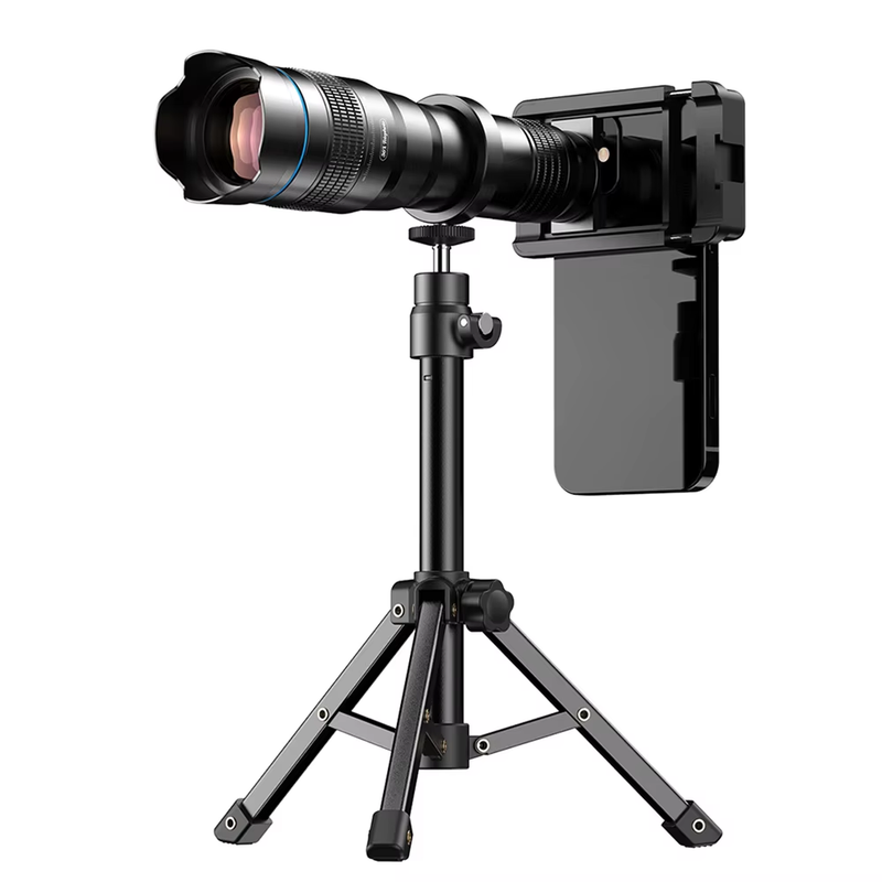 APEXEL New Metal 36X Telephoto Zoom Lens with Tripod Universal Clip Telescope fo