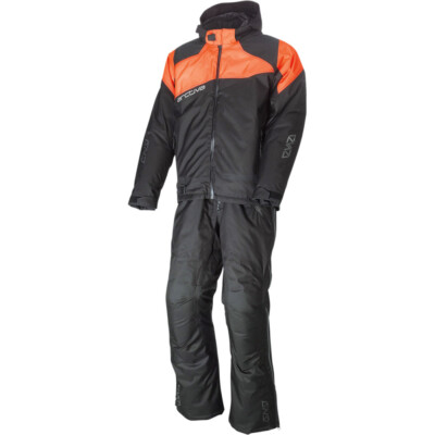 Arctiva Pivot 5 Hooded Jacket - Black/Orange | 2XL