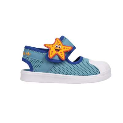 

Adidas Superstar 360 Primeblue Backstrap Kids Синие повседневные сандалии для мальчиков FX4934, Синий, adidas Superstar 360 Primeblue Backstrap Kids