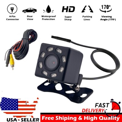 Backup Camera IR Rearview Mount Waterproof for Kenwood DNX-5160 DNX5160