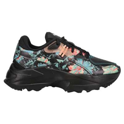 

Женские черные разноцветные кроссовки Puma Orkid Hidden Flowers на шнуровке с цветочным принтом в стиле casual, Black;multi, Puma Orkid "Hidden Flowers" Floral Lace Up