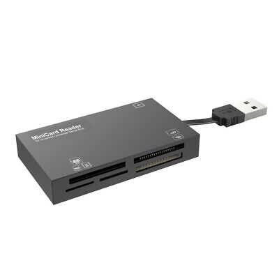 6-Slot USB 2.0 All IN 1 Multi Memory Card Reader MS M2 CF XD Micro SD HC SDXC