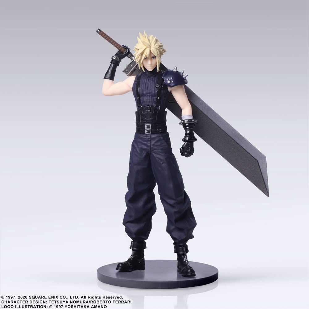 Final Fantasy VII Remake - Trading Arts Figuren 5er-Set (Cloud, Aerith) NEU OVP