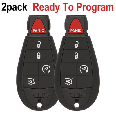 2 for 2008 2009 2010 2011 2012 Jeep Commander Grand Cherokee Car Remote key fob