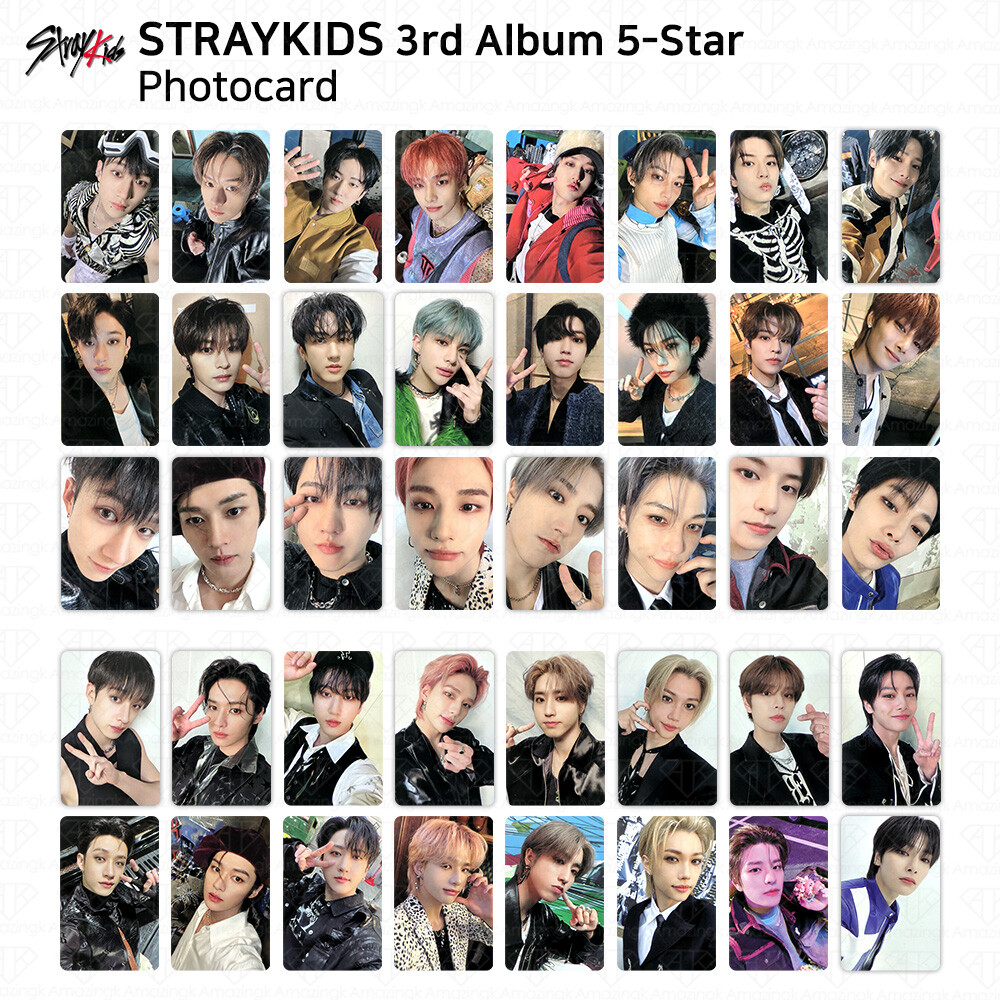 Stray Kids スキズ　5-STAR 3形態　セット　トレカ　美品 Amazon.com: StrayKids 5-Star Standard Edition, 3-Piece