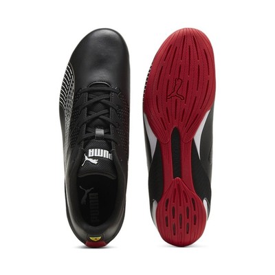 Pre-owned Puma Shoes  Ferrari Carbon Cat 30754605 In Black