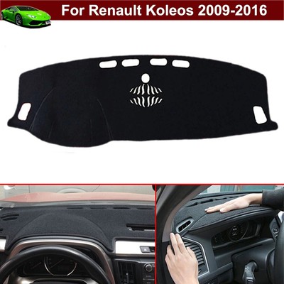 Dash Panels Cover Mat for Renault Koleos 2009-2016 Dash Cover Dashboard Mat