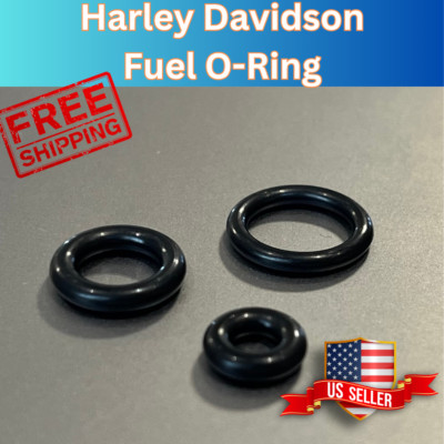    Harley Davidson Fuel Line Delphi Quick Disconnect Repair O Ring Kit 3 Pieces