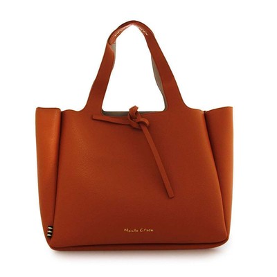 Pre-owned Manila Grace Original  Bag Female Orange - B272eu-ma038