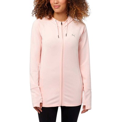 

Puma Breathe Easy Full Zip Hoodie Женская розовая повседневная спортивная верхняя одежда 839882-0, Розовый, Puma Breathe Easy Full Zip Hoodie