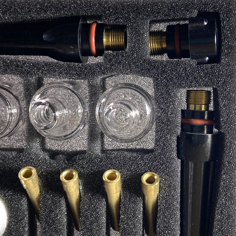 8, 4 PRO PYREX Stubby TIG Cup Kit 1.6mm/2.4mm/3.2mm WP17/18/26 & WP9/20 eBay
